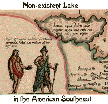 Non-existent Lake in the American Southeast