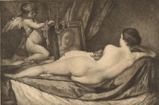 Bicknell: Odalisque with Cupid