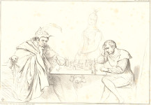 Satan Playing at Chess with man