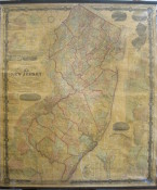 Hopkins 1860 NJ wall map