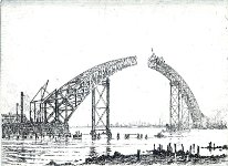 Kuhler: Unfinished Span (Bayonne Bridge)