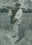 Pennell: Gouache of Gypsy