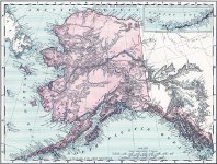Rand McNally: Alaska 1892