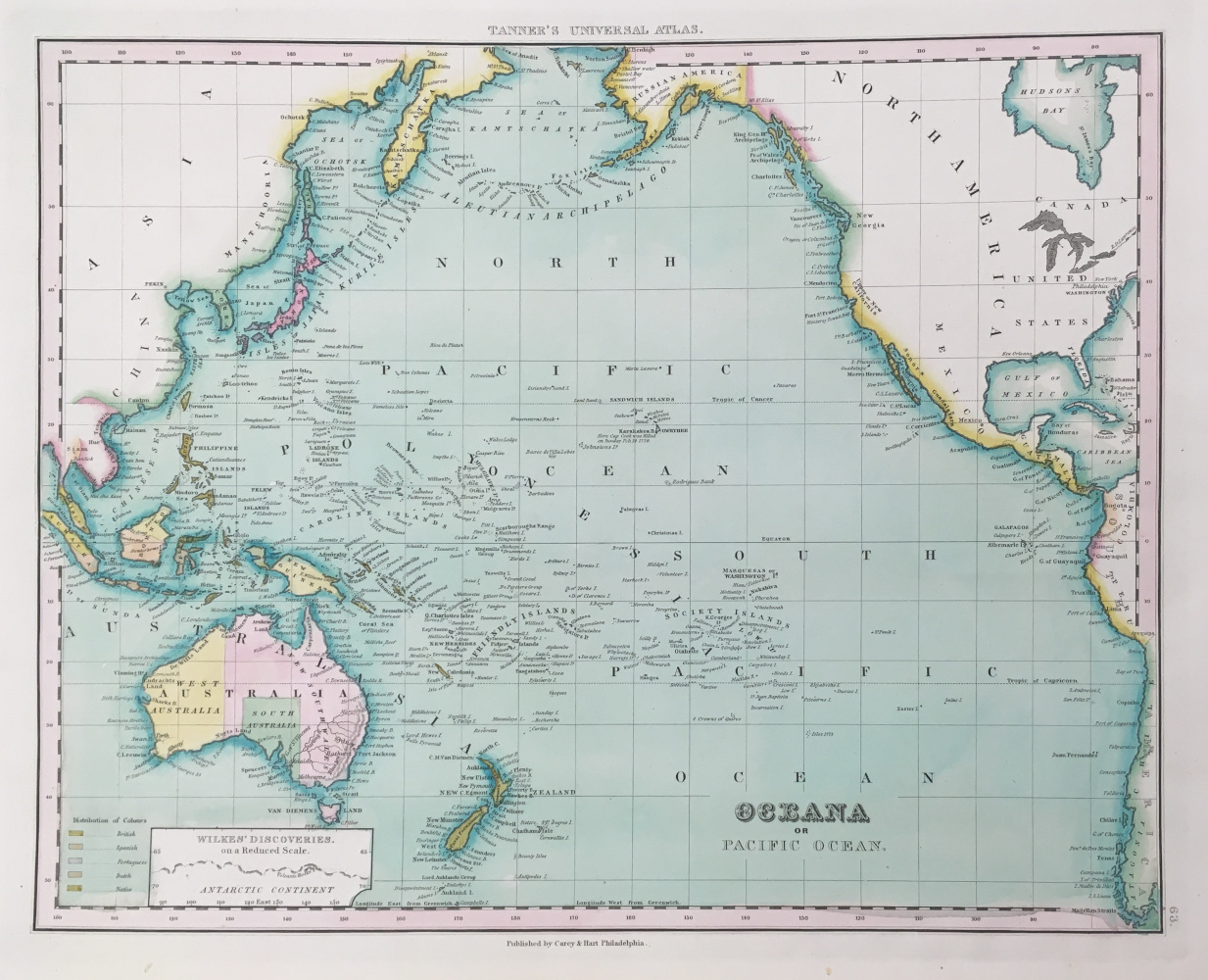 MAPS OF THE OCEANS and ISLANDS